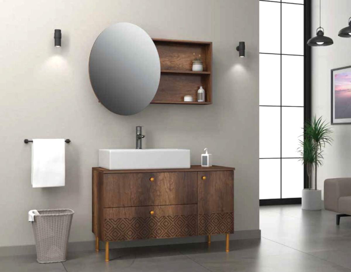 Daphne Banyo Dolabı