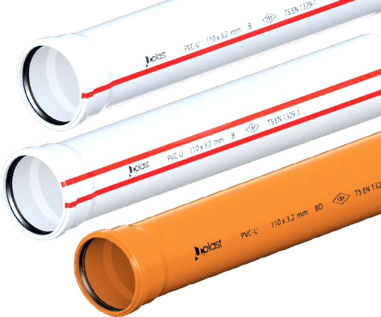 PVC Atıksu Boruları (3.2mm)